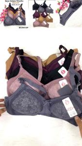 ￼[READY STOCK] NON-WIRED 36-54 GOOD QUALITY FULL CUP BRA/ BAJU DALAM 36-54 B/C/D/E CUP