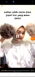 Cepol & Scrunchie Hijab Tulle: Aksesoris Hijab Tahan Air & Nyaman