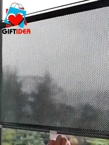 Universal Roller Blinds Suction Cup Sunshade Blackout Curtain Car Bedroom Kitchen Office Windows Sun-shading Nail-free Sun Blind