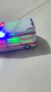 MURAH!!!(BISA COD) MAINAN MOBIL AMBULANCE LAMPU 3D BUMP AND GO