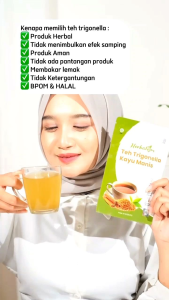 Herbalism Teh Trigonella Kayu Manis Penurun Berat Badan Pelangsing Bpom Halal Ori