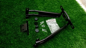 Bracket Breket dudukan plat nomor LEXI tebal plus breket lampu tembak