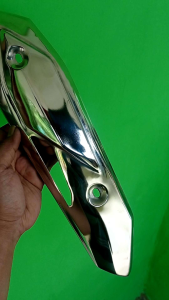 Tutup Tameng Krom Besi Stainless Beat 2010-2019 & Scoopy FI
