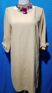 DRESS LENGAN 3/4 COKSU(ROPE PICNIC) 255