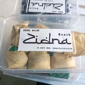 Dodol Garut Zidna Wajit Ketan isi 500 gr Packing Box Plastik
