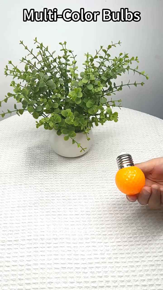3W Led Colour Bulb Ping Ping Bulb Mentol Raya B22 E27