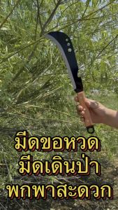 รับประกัน 1ปี (🔥🔥รุ่นใหม่) มีดหวด TS-386 เหล็กแมงกานิสแท้100% มีดตัดต้นไม้ กิ่งไม้ ถากถาง จับถนัดมืออเนกประสงค์ พร้อมส่ง