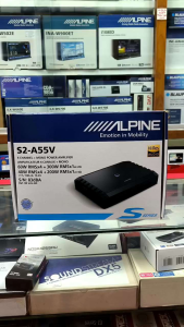 ALPINE S2-A55V Power amp 5 CH Hi-Res คุณภาพสูง มาตราฐาน🇯🇵
