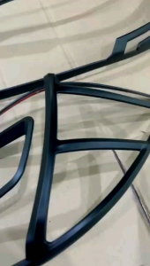 Paket Garnish Lampu Depan Belakang Honda Brio 2023-2026 Up Sporty Hitam Doff Dop