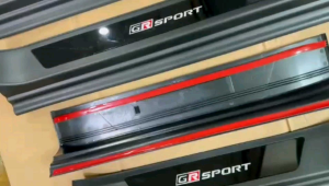 Sillplate Samping All New Fortuner GR SPORT 2016 2020 2024 2025 Platinum Hitam Lampu / Non LED