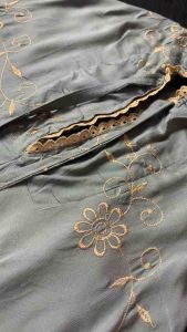 MUKENA Dewasa Terusan Bordir Bunga Teratai Mukena Wanita Dewasa Terusan Bordir