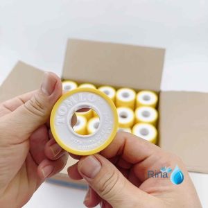 Keo non cao cấp hàng chuyên cho thiết bị vệ sinh Rina cuộn 10 mét dày dặn quấn các đầu răng