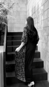 Kaftan Renda Arabian / Motif Rintik / Rayon Premium Cantik Formal Gamis Muslim Dres