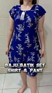 Baju Batik Hot Pant Dada Design Baru Shirt & Pant Hot Sell
