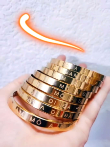 VÒNG NAM MÔ A DI ĐÀ PHẬT LOẠI BÓNG MẠ VÀNG 18K CẦU BÌNH AN MAY MẮN CHO NGƯỜI ĐEOVÒNG TAY PHẬT GIÁOVÒNG TAY PHONG THỦY