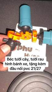 Béc phun nước tưới cây 360 độ vòi phun nước tưới cây béc tưới phun mưa tưới rau - NNBH Phú Hưng