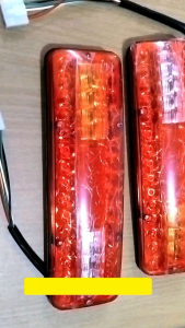rear lamp model led (68i) lampu bak depan motor roda 3