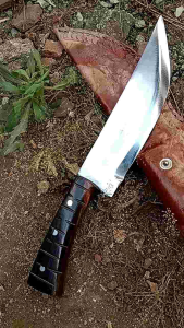 Pisau Cacah Daging Kulit Sapi: Sarung Lengkap