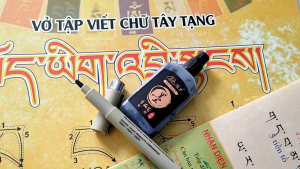 Combo vở luyện viết chữ Tạng Uchen Văn Phòng Phẩm Thủ Công & Thẻ Quà Tặng Sản phẩm từ giấy Tập vở & sổ tay