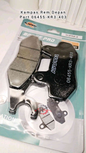 Kampas Rem Cakram Depan Supra X 125 & KAPPA ORIGINAL