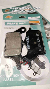 Dispad Kampas Rem Cakram Depan Blade Revo 110 FI Supra X 125 FI New Supra Helm-In Revo Absolute Abs Sonic KAPPA ORIGINAL KWB High Quality Part 06455-KWB-601