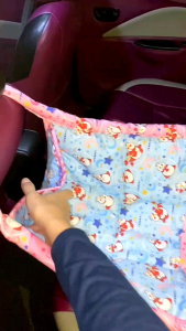 Ayunan Bayi Didalam Mobil +Safety Belt dan Penyanggah Kaki dan Kepala