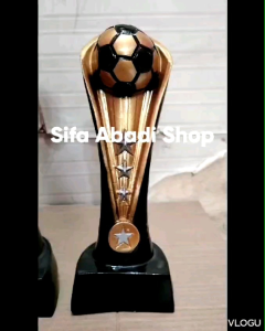 Piala / Trophy Bintang Bola Tinggi 26 CM Unik Aesthetic Murah