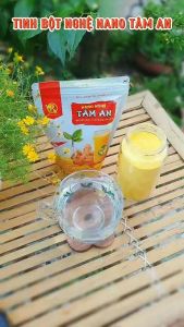 Tinh Bột Nghệ Nano Tâm An Chính Hãng Gói 500gr