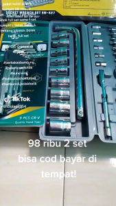 Paket Kumlit Kunci Shok Full Set: Alat Kunci Shok Berkualitas