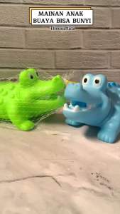 COD-FREE BUBLE MAINAN BUAYA KARET JALA BISA BUNYI BAHAN KARET KUALITAS BAGUS WARNA CERAH/MAINAN ANAK BAYI/MAINAN ANAK MURAH
