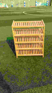 Kệ Dép Tháo Lắp 5 tầng ( Gỗ Cao Su )