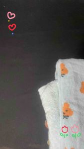 Legging bayi tutup kaki motif permpuan dan laki-laki