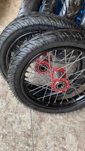 Roda Gerobak Ring 14 Tanpa As