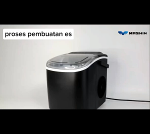 Mashin - Ice Maker 15kg/24 Jam Mesin Pembuat Es Batu Cepat Jadi Es