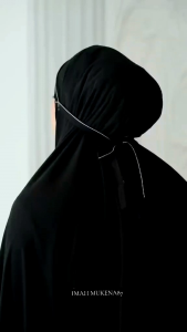 Mukena Dewasa Rayon Twill Premium Jahit Timbul Cantik Jumbo