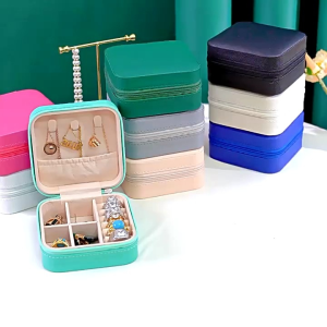 Kotak Perhiasan Aksesoris Fashion / Box Case Anting Cincin Kalung Serbaguna