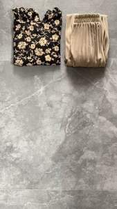 ONESET STEVANI BLOUSE WANITA/ ONESET KULIAH WANITA / ONESET ROK PLISKET WANITA