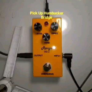 Efek Gitar Blues Overdrive High Gain Stomp Box Custom Range Pedal