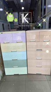 (LẮP RÁP SẴN) tủ nhựa Duy Tân Diamond mới nhiều tầng thiết kế trơn đơn giản màu sắc đa dạng trẻ trung - nội thất Khả vy