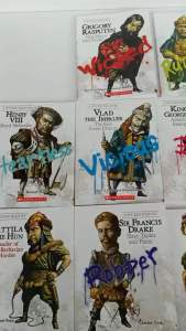 A Wicked History หนังสือภาษาอังกฤษ เกี่ยวกับชีวประวัติบุคคลสำคัญของโลก เซต 11 เล่ม