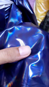 parasut latek metalik/despo glossy warna dongker
