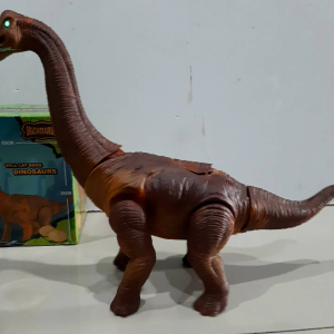 mainan dinosaurus bertelur si leher panjang Brachiosaurus bronthosaurus dino mainan