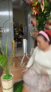 Tanaman Artificial Pohon Pisang & Vas Anyam: Dekorasi Rumah Estetik