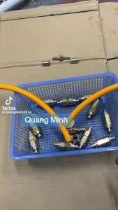 Đầu Nối Dây Xịt Rửa Xe Dây Bơm Xịt Thuốc 8.5mm Và Dây Áp Lực 6.5mm mini gia đình