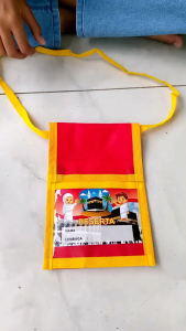 Per 10 Vis Tas Manasik Haji Anak Buat Anak PAUD dan TK Warna Biru