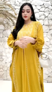 Gamis Kaftan Terbaru