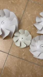 Cánh quạt phụ kiện nối ống hút mùi thông gió HF200 thay thế