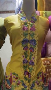 ATASAN KEBAYA ENCIM BORDIR MERAK KEBAYA TRADISIONAL / SERAGAM KERJA