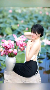 [ Hỏa Tốc HCM ] Trang phục  váy yếm tứ thân truyền thống mặc biểu diển chụp sen
