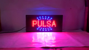 LED sign PULSA